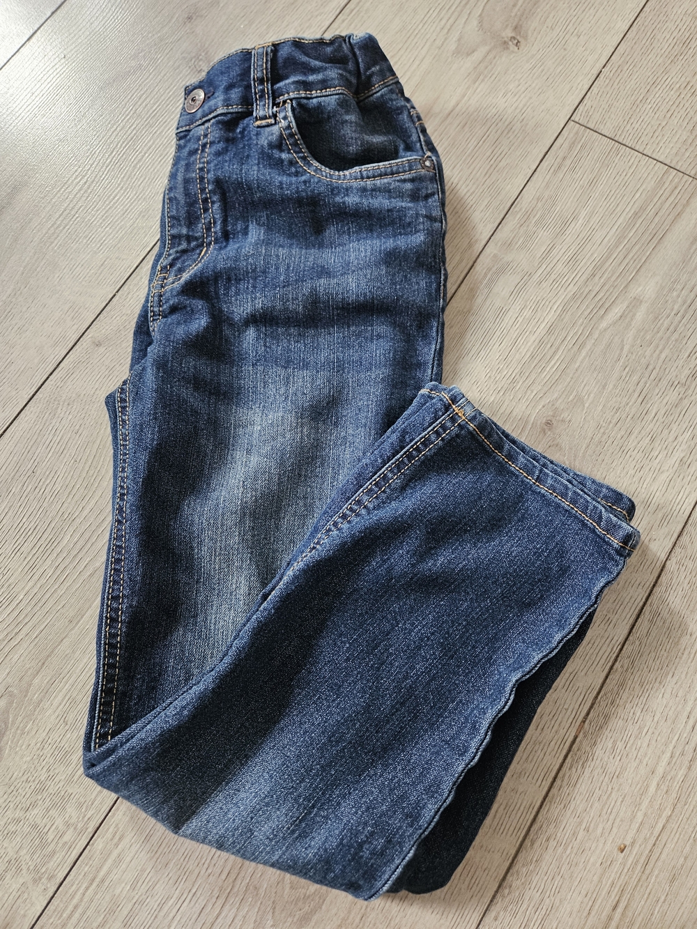 OshKosh B'gosh Boys Straight Leg Blue Denim Jeans Size 7R 👖
